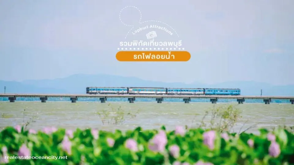 รถไฟลอยน้ำ เขื่อนป่าสักชลสิทธิ์